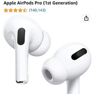 Used once, first generation apple airpod pros.